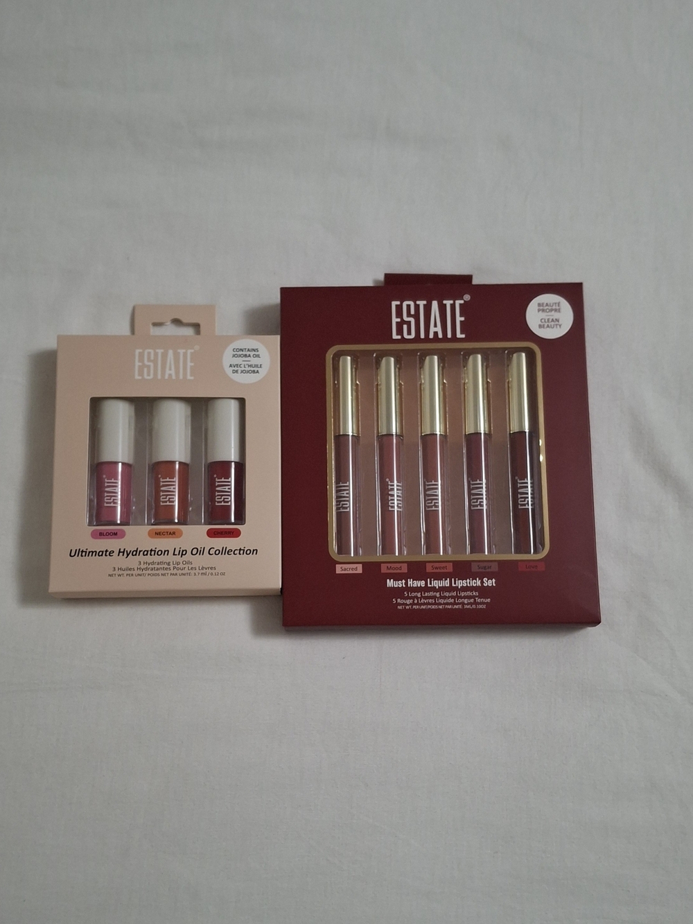 Estate Cosmetics Lip Care & Liquid Lipstick Duo Bundle